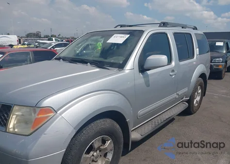 2006 Nissan Pathfinder Se из США, поврежденный, VIN 5N1AR18U36C614227